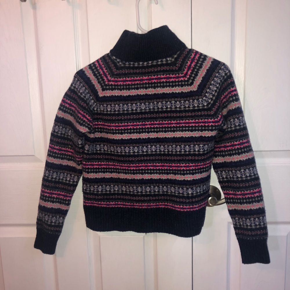 Wool Patterned J.Crew Turtle Neck!!! - image 1